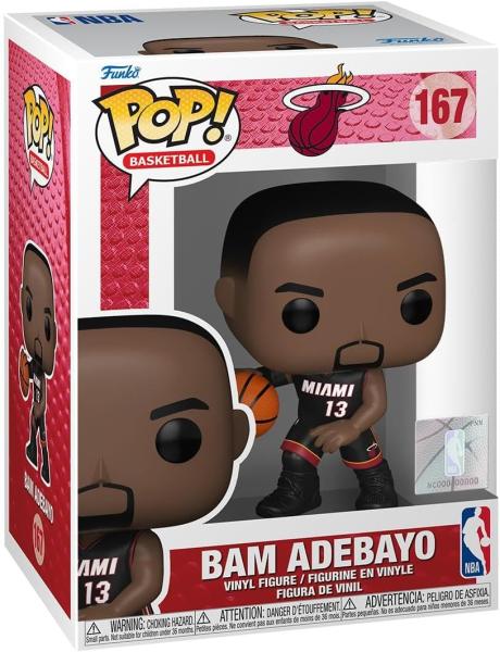 FUNKO POP! - Sports - NBA Miami Heat Bam Adebayo #167